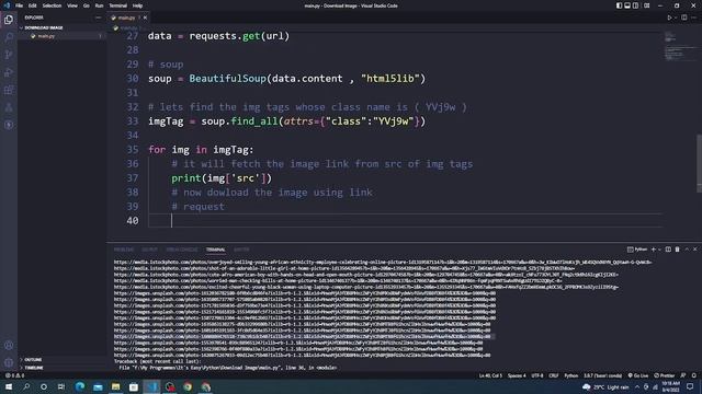 Download Multiple images from web in a sec | Bs4,Requests,random,shutil | Python | #mrlazyprogramme смотреть онлайн