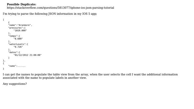 Parsing with JSON in IOS 5 (2 Solutions!!) смотреть онлайн