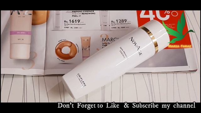 Oriflame Novage skin priming essence how to use ,benefits , reviews & live demo by maria faraz 3398 смотреть онлайн
