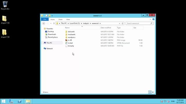 Windows 2012 - Drupal Installation ( IIS 8.5 ) смотреть онлайн