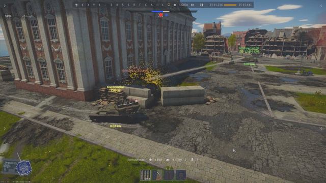 War Thunder: ZSU-37 & ZiS-12 vs Pz.Kpfw. Churchill смотреть онлайн