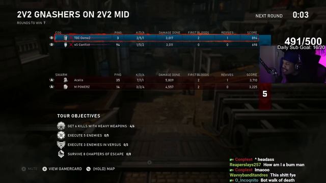 Against Two of The Best Pro Players on Gears 5 смотреть онлайн