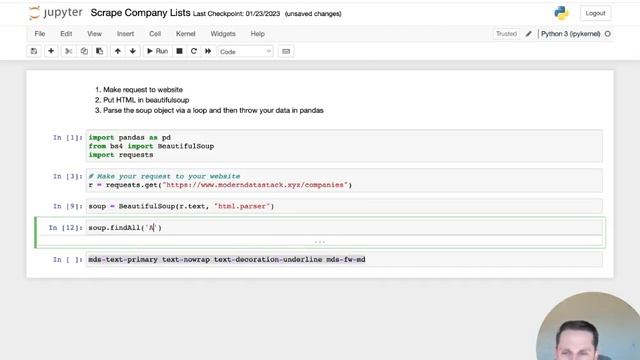 Web scraping - Get Lists Of Companies From Websites смотреть онлайн