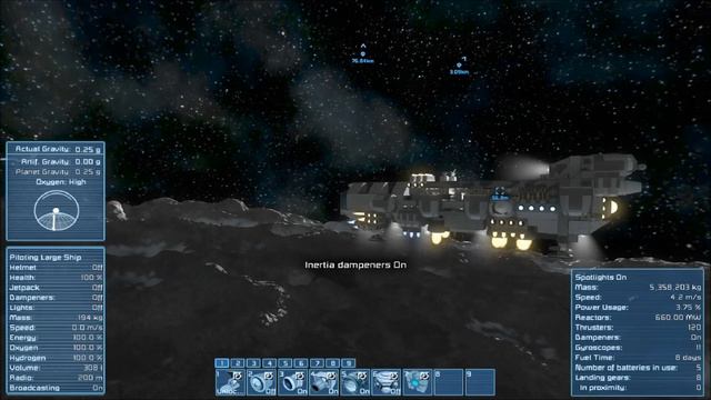 Space Engineers Ep 5 Fly Me To The Moon!! смотреть онлайн