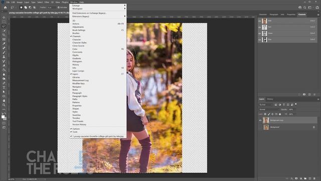 The Proper Way To Stretch The Background Using Content Aware Scale смотреть онлайн
