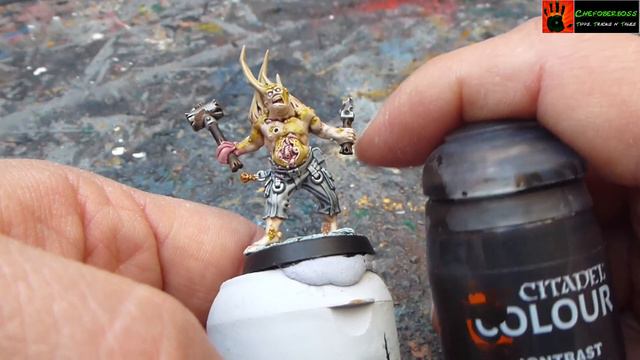Wie bemalt man Deathguard Poxwalker für Warhammer 40.000 Conquest - Kontrast Methode смотреть онлайн