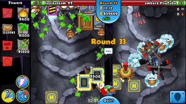 1h 45min of Heli Farm Engineer in Dreadbloon | Bloons TD Battles/BTD Battles смотреть онлайн