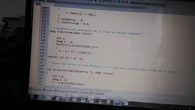 Código de tabla hash en c++ смотреть онлайн