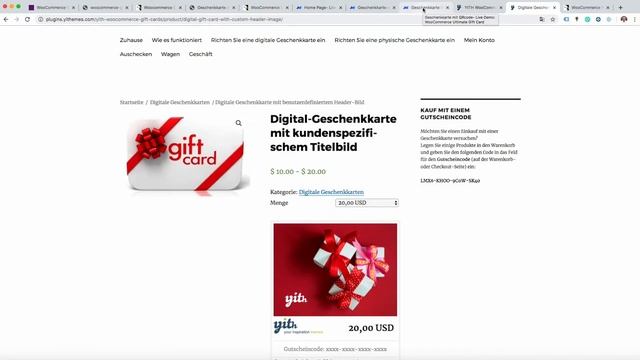 WooCommerce Gutschein Plugin Generator für Coupons & Vouchers mit individuellem Layout смотреть онлайн