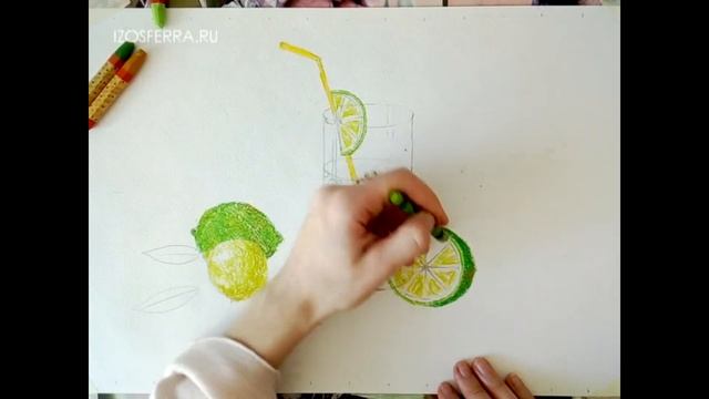 7+ Декоративный натюрморт масляной пастелью и акварелью смотреть онлайн