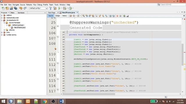 If and Else if Statements in NETBEANS J-Frame смотреть онлайн