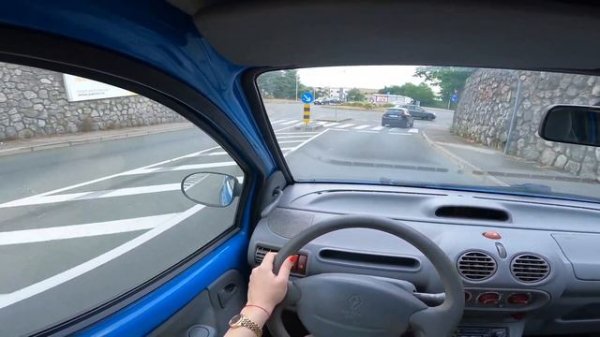 2003 Renault Twingo 1,2 (58HP) TEST DRIVE (POV)