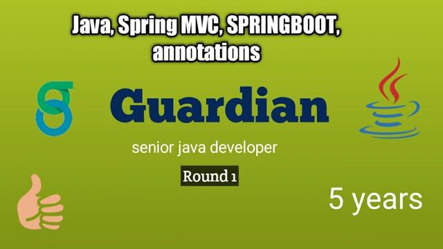 Selected | Guardian java interview questions and answers | Microservices interview questions Round смотреть онлайн