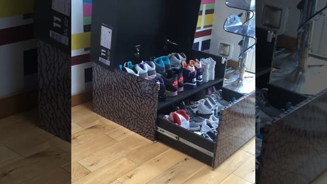 Дизайнерский шкаф для обуви #shoebox смотреть онлайн
