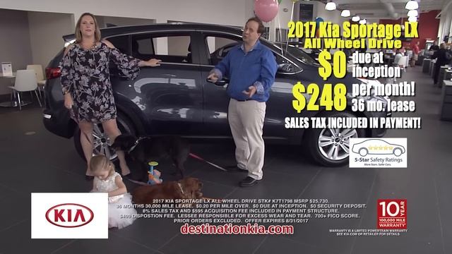 No Money Down Kia Lease Deals | Kia Sportage All-Wheel Drive $248/mo | Destination Kia | 12206 смотреть онлайн