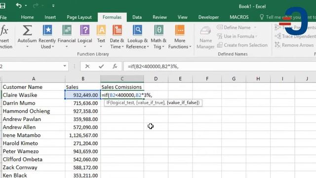How to Calculate Sales Commissions using Excel IF AND Functions смотреть онлайн