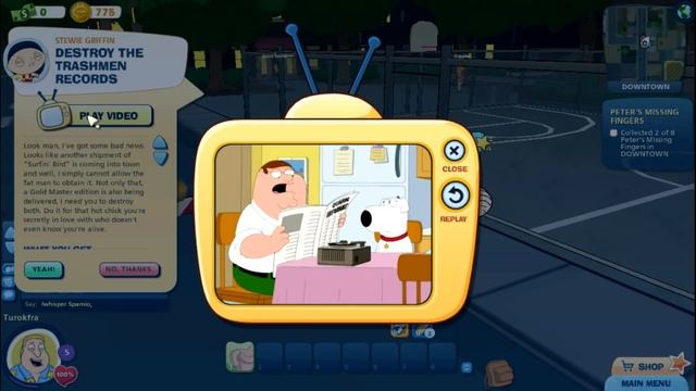 Family Guy Online Gameplay (free browser online pc game) HD смотреть онлайн