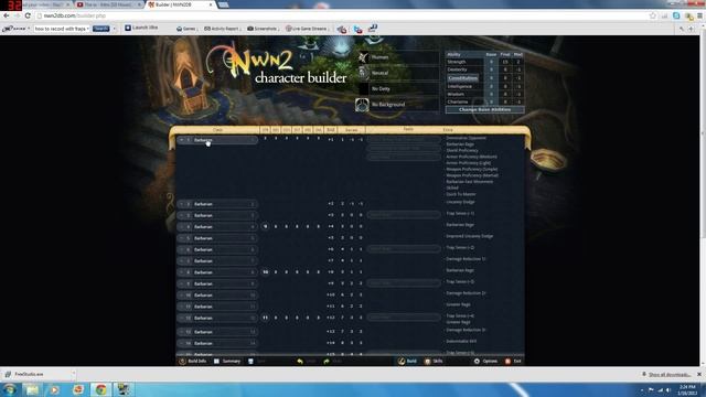 character builder tool. смотреть онлайн