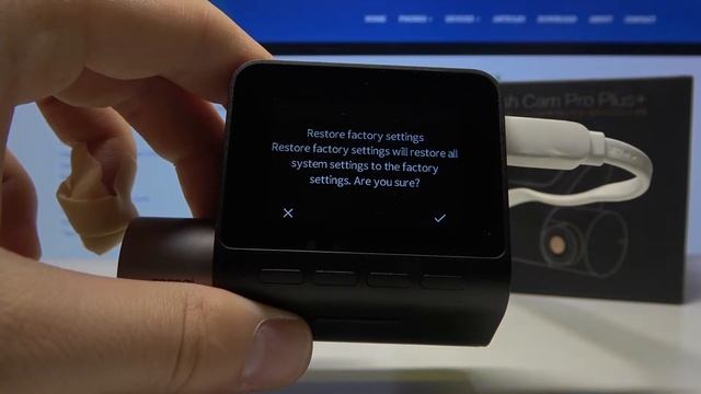 How To Factory Reset 70mai Dash Cam Pro Plus+ - Restore Factory Settings On 70mai A500S Dash Cam