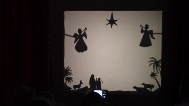 Православный теневой театр, Рождество Христово, читает Милана Игнаткина, 4 года смотреть онлайн