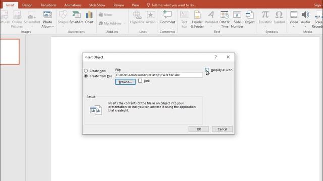 Insert Excel into Powerpoint | Add Excel file in ppt | 2020 смотреть онлайн