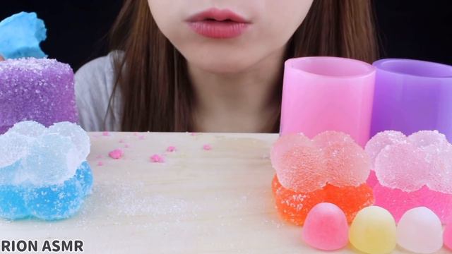 【ASMR】BUBBLE KANTEN JELLY,CRUNCHY MEGA MARSHMALLOW,BIG PLANET GUMMY MUKBANG 먹방 EATING SOUNDS смотреть онлайн