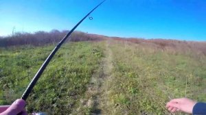 Рыбалка в Ставропольском крае. Кравцово озеро 5.11.2017.