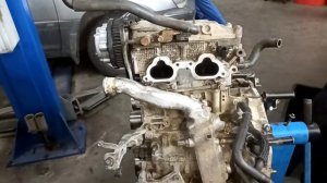 Subaru Forester 2.0 порванный ремень грм и гнутые клапана