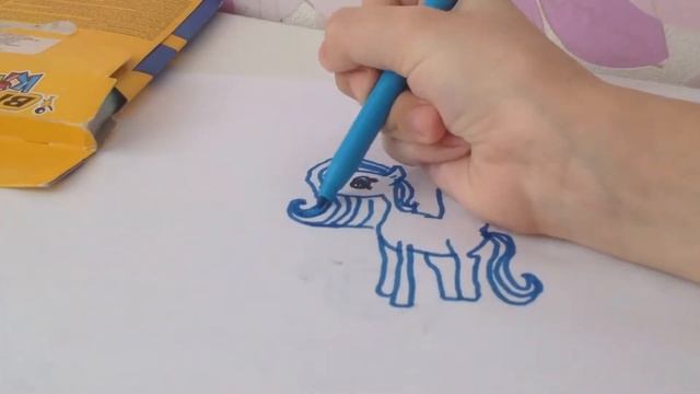 Видеоурок как нарисовать поняшку принцессу Луну смотреть онлайн