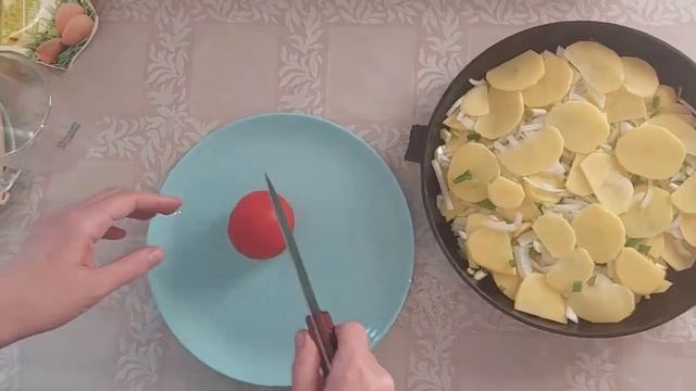 ??Картошка "по-французски" запеканка овощная? - Вкусняшки от Маришки смотреть онлайн