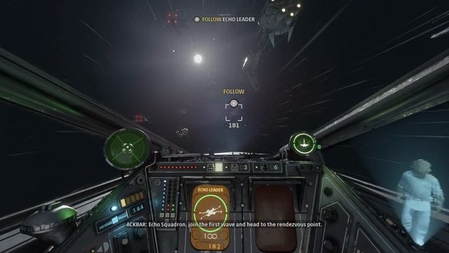 Star Wars Squadrons - Prologue 2: Pick Up A Resupply and Follow Echo Team leader Gameplay (2020) смотреть онлайн
