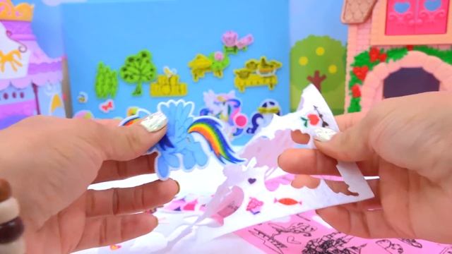 Littlest Pet Shop Go To My Little Pony Fuzzy Felt MLP Felty Picnic Party смотреть онлайн
