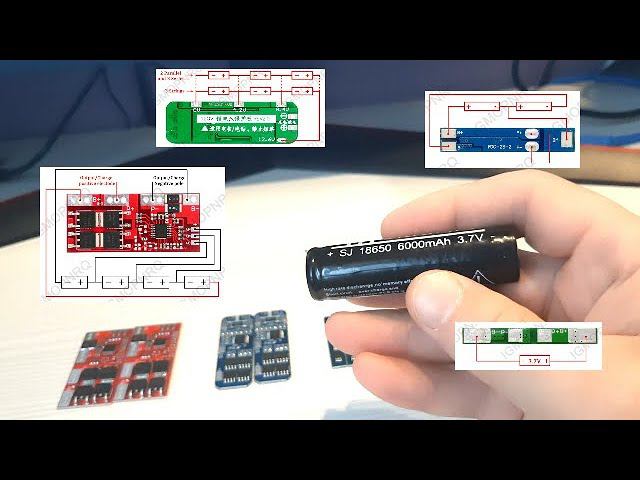 Контроллер заряда li ion аккумулятора. Плата защиты аккумулятора. смотреть онлайн