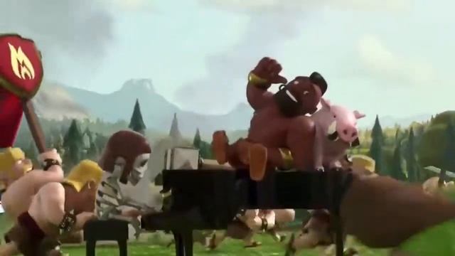 Мультик игра Clash of Clans смотреть онлайн