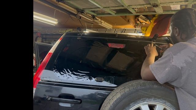 How To Tint The Back Glass On A Honda CRV смотреть онлайн