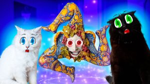 БЕДА Страшная Голова с ТРЕМЯ НОГАМИ превратила нашу Никису в НЕВЕДИМКУ!.mp4