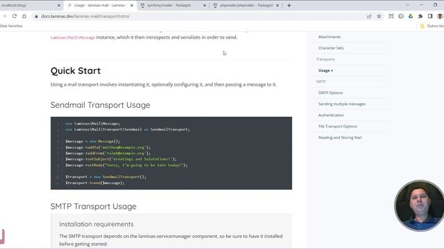 Curso de PHP 8 Aula 164 Introdução ao Envio de E mails com PHP смотреть онлайн
