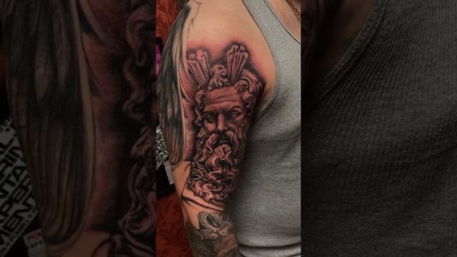 Zeus tattoo by shane munce смотреть онлайн