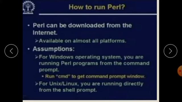 CS209 Basics of Perl by Manish Dhabhai GPC DUNGARPUR смотреть онлайн