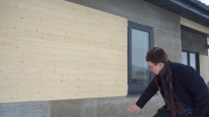 ? Отделка ФАСАДА дома ЦСП ПЛИТАМИ ?️ наружный фасад ИЗ МОКРОЙ ШТУКАТУРКИ