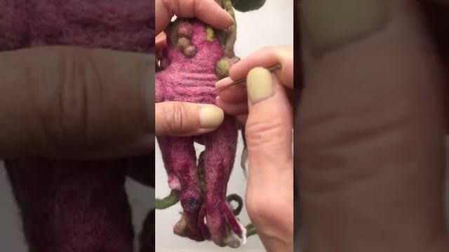 мандрагора, валяние иглами тела игрушки смотреть онлайн