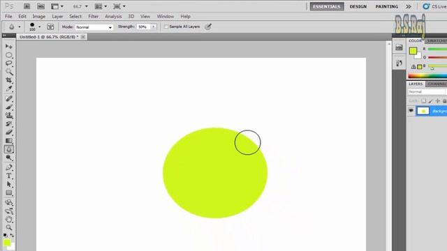 Adobe Photoshop Part - 10 (Blur.Sharpen ,Dodge,Burn, Sponge Tools)