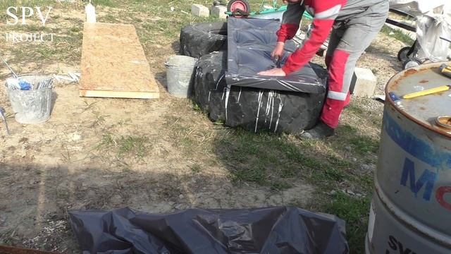 Часть 2. Опалубка. Заливка стен. Дом с нуля. Монолитное строительство керамзитобетон. смотреть онлайн