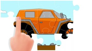 Мультфильм для детей - Пазл с машинками - Вездеходы Часть2 - серия 8