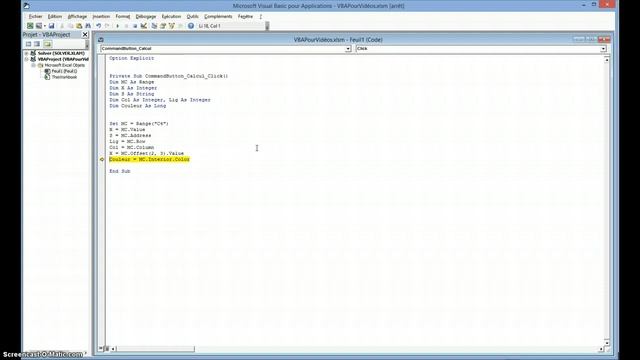 La variable de type range en VBA Excel смотреть онлайн