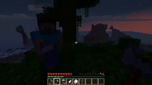 Выжить вдвоём Майнкрафт - Minecraft Серия 1 Ванильное выживание смотреть онлайн