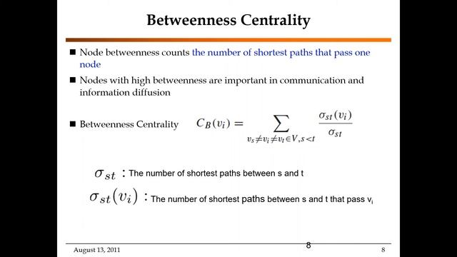 How to find the most central node in Social Network Analysis : Part 2 Centrality Tutorial Arabic смотреть онлайн