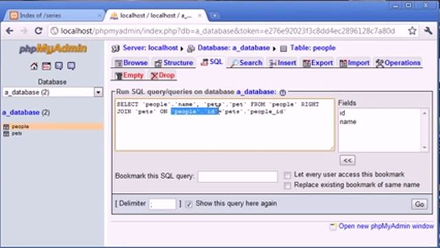 Beginner PHP Tutorial 128 RIGHT JOIN смотреть онлайн