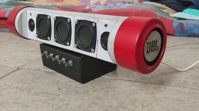 Bass test DIY Boombox смотреть онлайн