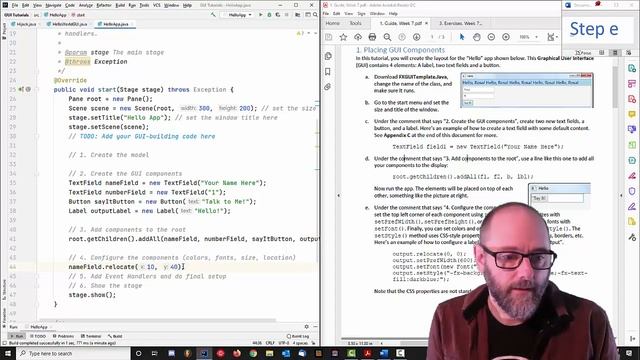 Programming in Java 7.1 - Placing GUI Components смотреть онлайн